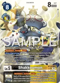 Shakkoumon (Alternate Art) - BT16-063 SR