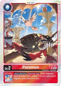 Poromon (Box Promotion Pack: Beginning Observer) - BT16-001 U