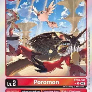 Poromon (Box Promotion Pack: Beginning Observer) - BT16-001 U