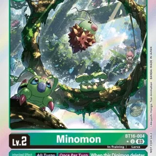 Minomon (Box Promotion Pack: Beginning Observer) - BT16-004 U