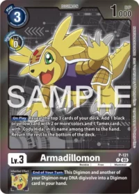 Armadillomon - P-121 - Promo (Alternate Art)