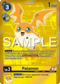 Patamon - P-122 - Promo (Alternate Art)