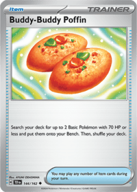 Buddy-Buddy Poffin - 144/162 - Uncommon - Español