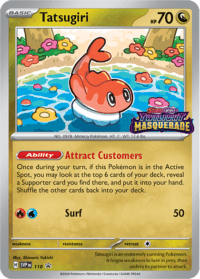 Tatsugiri - SVP118 - Prerelease Promo - Español