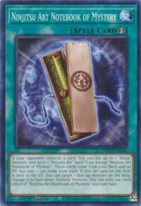 Ninjitsu Art Notebook of Mystery - MP23-EN201 - Common 1st Edition - Español