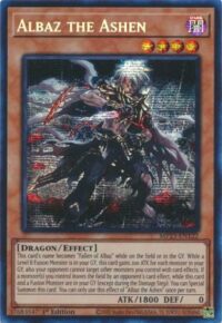Albaz the Ashen - MP23-EN122 - Prismatic Secret Rare 1st Edition - Español