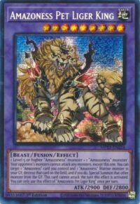 Amazoness Pet Liger King - MP23-EN224 - Prismatic Secret Rare 1st Edition - Español