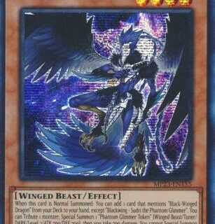 Blackwing - Sudri the Phantom Glimmer - MP23-EN155 Prismatic Secret Rare 1st Edition - Español