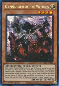 Blazing Cartesia the Virtuous - MP23-EN162 - Prismatic Secret Rare 1st Edition - Español