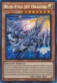 Blue-Eyes Jet Dragon - MP23-EN004 - Prismatic Secret Rare 1st Edition - Español