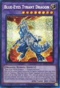 Blue-Eyes Tyrant Dragon - MP23-EN019 - Prismatic Secret Rare 1st Edition - Español