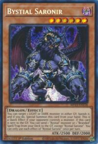 Bystial Saronir - MP23-EN158 - Prismatic Secret Rare 1st Edition - Español
