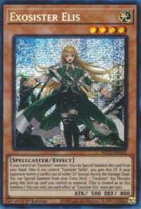 Exosister Elis - MP23-EN252 - Prismatic Secret Rare 1st Edition - Español