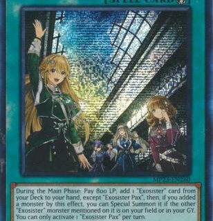 Exosister Pax - MP23-EN260 - Prismatic Secret Rare 1st Edition - Español