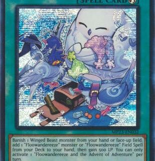 Floowandereeze and the Advent of Adventure - MP23-EN032 - Secret Rare 1st Edition - Español