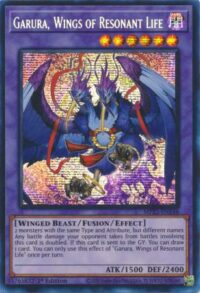 Garura Wings of Resonant Life - MP23-EN148 - Prismatic Secret Rare 1st Edition - Español