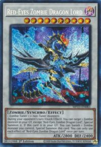 Red-Eyes Zombie Dragon Lord - MP23-EN083 - Prismatic Secret Rare 1st Edition - Español