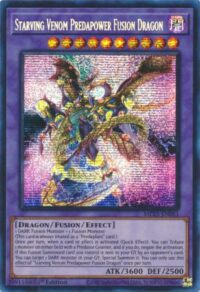 Starving Venom Predapower Fusion Dragon MP23-EN081 Prismatic Secret Rare 1st Edition - Español