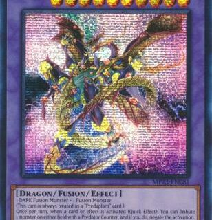 Starving Venom Predapower Fusion Dragon MP23-EN081 Prismatic Secret Rare 1st Edition - Español
