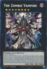 The Zombie Vampire - MP23-EN024 - Prismatic Secret Rare 1st Edition - Español
