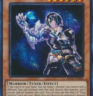 Visas Starfrost - MP23-EN064 - Prismatic Secret Rare 1st Edition - Español