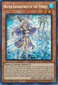 Water Enchantress of the Temple - MP23-EN265 - Prismatic Secret Rare 1st Edition - Español