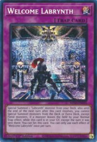 Welcome Labrynth - MP23-EN235 - Prismatic Secret Rare 1st Edition - Español