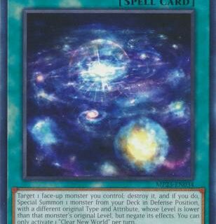 Clear New World - MP23-EN034 - Rare 1st Edition - Español