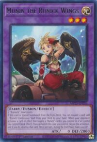 Munin the Runick Wings - MP23-EN250 - Rare 1st Edition - Español