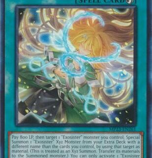 Exosister Arment - MP23-EN261 - Super Rare 1st Edition - Español