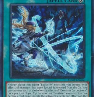 Exosister Carpedivem - MP23-EN262 - Super Rare 1st Edition - Español