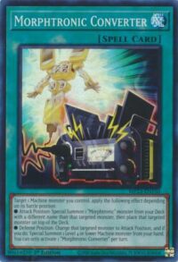 Morphtronic Converter - MP23-EN150 - Super Rare 1st Edition - Español