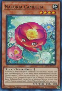 Naturia Camellia - MP23-EN171 - Super Rare 1st Edition - Español