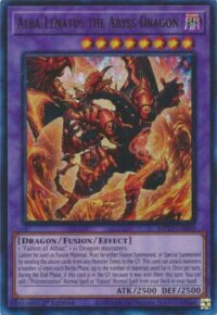 Alba-Lenatus the Abyss Dragon - MP23-EN080 - Ultra Rare 1st Edition - Español