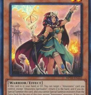 Amazoness Spiritualist - MP23-EN222 - Ultra Rare 1st Edition - Español