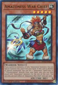 Amazoness War Chief - MP23-EN221 - Ultra Rare 1st Edition - Español