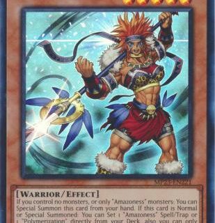 Amazoness War Chief - MP23-EN221 - Ultra Rare 1st Edition - Español