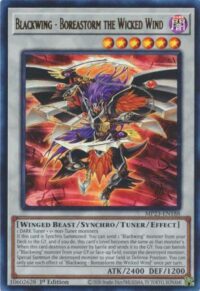Blackwing - Boreastorm the Wicked Wind - MP23-EN188 - Ultra Rare 1st Edition - Español