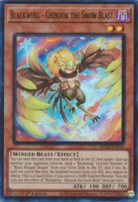 Blackwing - Chinook the Snow Blast - MP23-EN154 - Ultra Rare 1st Edition - Español