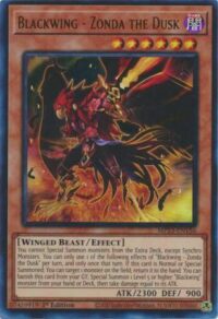Blackwing - Zonda the Dusk - MP23-EN156 - Ultra Rare 1st Edition - Español