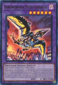 Dinomorphia Stealthbergia - MP23-EN021 - Ultra Rare 1st Edition - Español