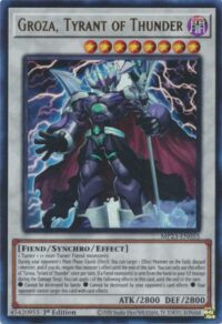Groza Tyrant of Thunder - MP23-EN055 - Ultra Rare 1st Edition - Español