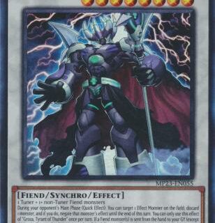 Groza Tyrant of Thunder - MP23-EN055 - Ultra Rare 1st Edition - Español