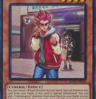 Libromancer Fire - MP23-EN058 - Ultra Rare 1st Edition - Español