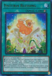 Naturia Blessing - MP23-EN204 - Ultra Rare 1st Edition - Español