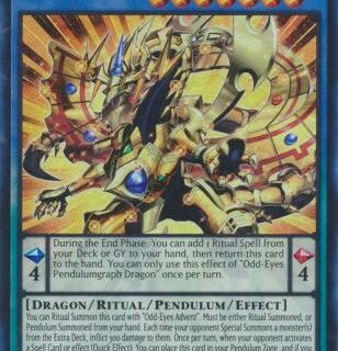 Odd-Eyes Pendulumgraph Dragon - MP23-EN079 - Ultra Rare 1st Edition - Español