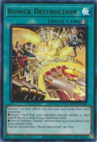 Runick Destruction - MP23-EN243 - Ultra Rare 1st Edition - Español