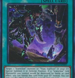 Scareclaw Arrival - MP23-EN097 - Ultra Rare 1st Edition - Español