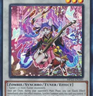 Shamisen Samsara Sorrowcat - MP23-EN189 - Ultra Rare 1st Edition - Español