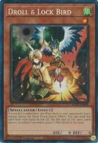 Droll & Lock Bird - RA02-EN006 - Collector's Rare 1st Edition - Ingles
